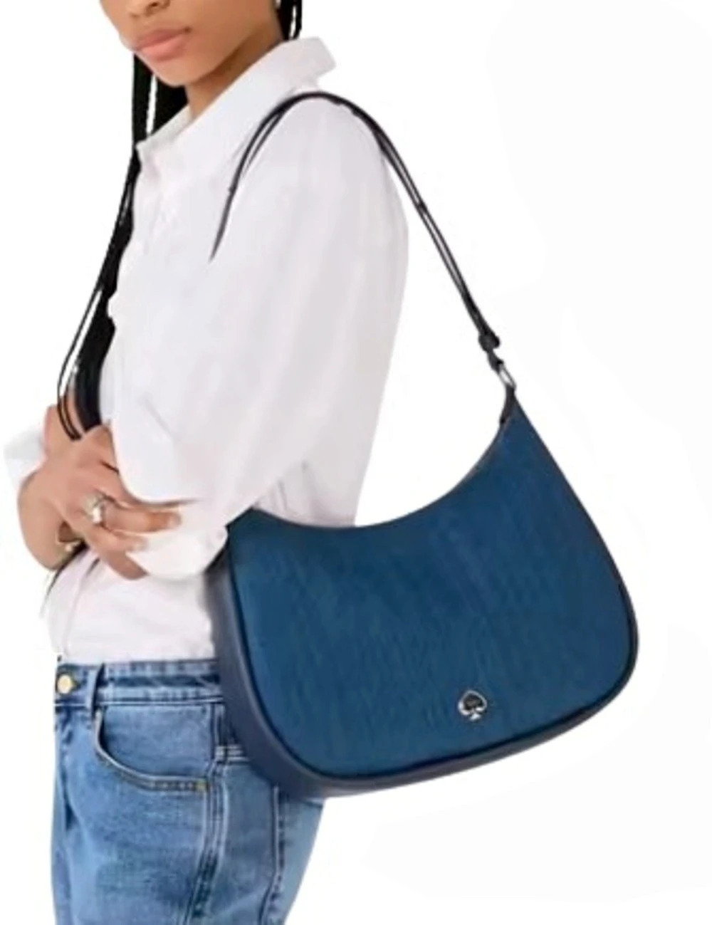 Kate Spade New York NWT Kayla Denim Shoulder Bag